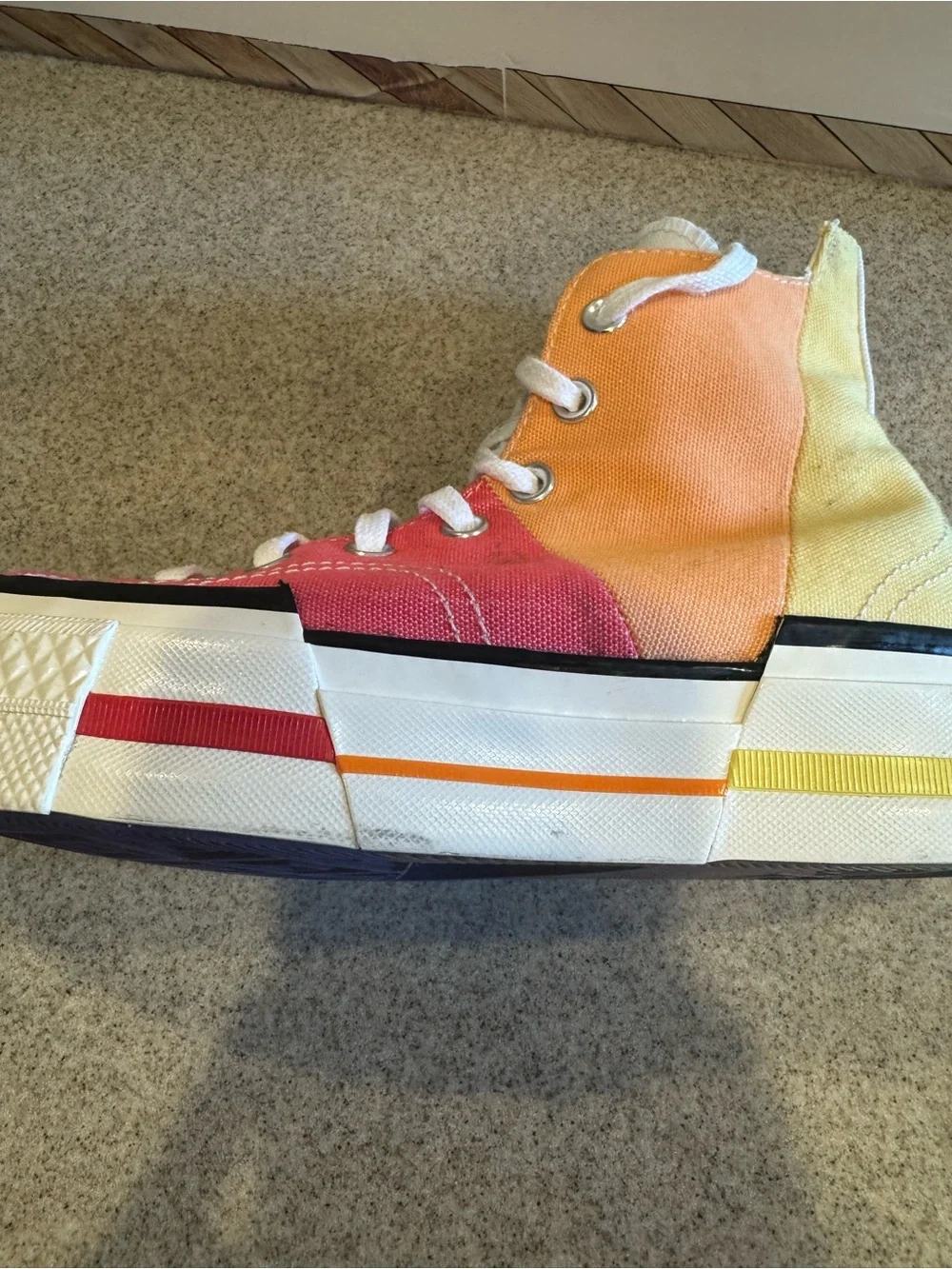 Converse Chuck 70 plus hi “pride proud to be”” mens 5.5 or ladies 7.5 A06029C - Picture 9 of 9